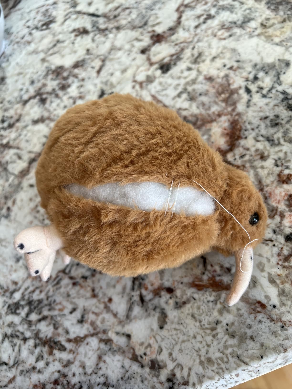 Sratte 2 Pcs Kiwi Bird Plush Toy 7 Inch Kiwi Bird Stuffed Animal Cute Soft Toy Lifelike Furry Plush Fluffy Doll Gift for Boy Girl Teens Adults Birthday Holiday Present customer photo 2
