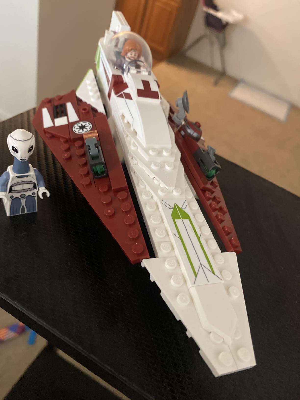 LEGO Star Wars OBI-Wan Kenobi's Jedi Starfighter 75333 Building Toy Set - Features Minifigures, Lightsaber, Clone Starship from Attack of the Clones, Great Gift for Kids, Boys, and Girls Ages 7+ customer photo 1