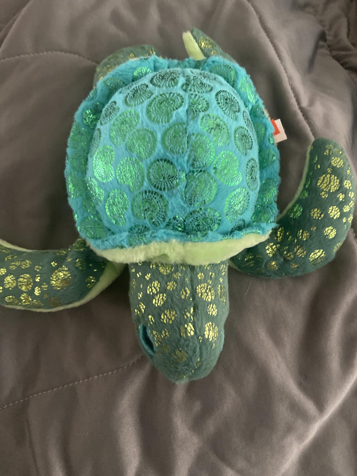 Wild Republic Foilkins Jr Sea Turtle Stuffed Animal - 6