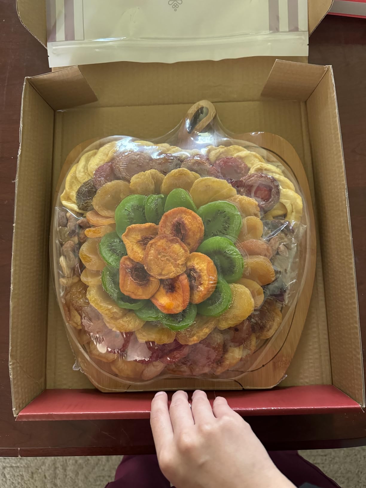 Dried Fruit and Nut Gift Basket, Healthy Assorted Natural Snack Gift Tray, Extra Large Variety Food Tray Party Platter - Mothers Day, Holiday, Birthday, Sympathy, Office, Men, Woman, Him, Her Husband, Wife, Families, Bonnie and Pop customer photo 1