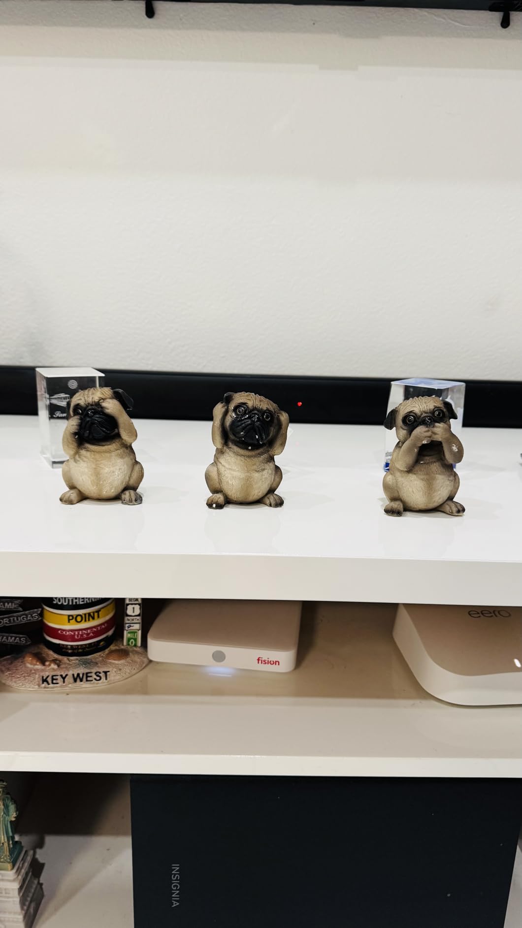 Nemesis Now See No Evil Hear No Evil Speak No Evil Figurines, Adorable Hand-Painted Resin Collectibles and Gift, 8cm - Ravens customer photo 2