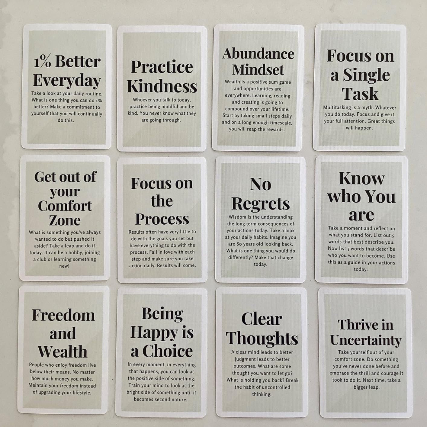 Mind Of A Champion - Motivational Cards for Men Affirmations and Action Steps to Turn Dreams into Reality - For Productivity, Personal Development, Self Care, Mindfulness, Affirmation Cards for Men customer photo 1
