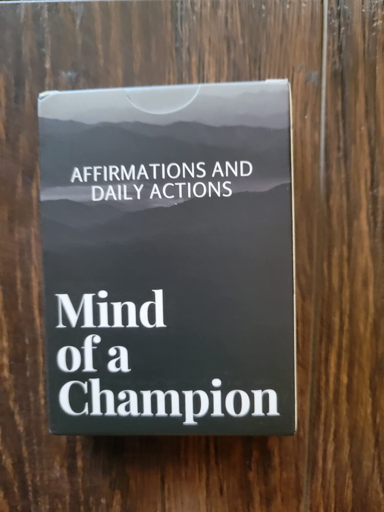 Mind Of A Champion - Motivational Cards for Men Affirmations and Action Steps to Turn Dreams into Reality - For Productivity, Personal Development, Self Care, Mindfulness, Affirmation Cards for Men customer photo 2