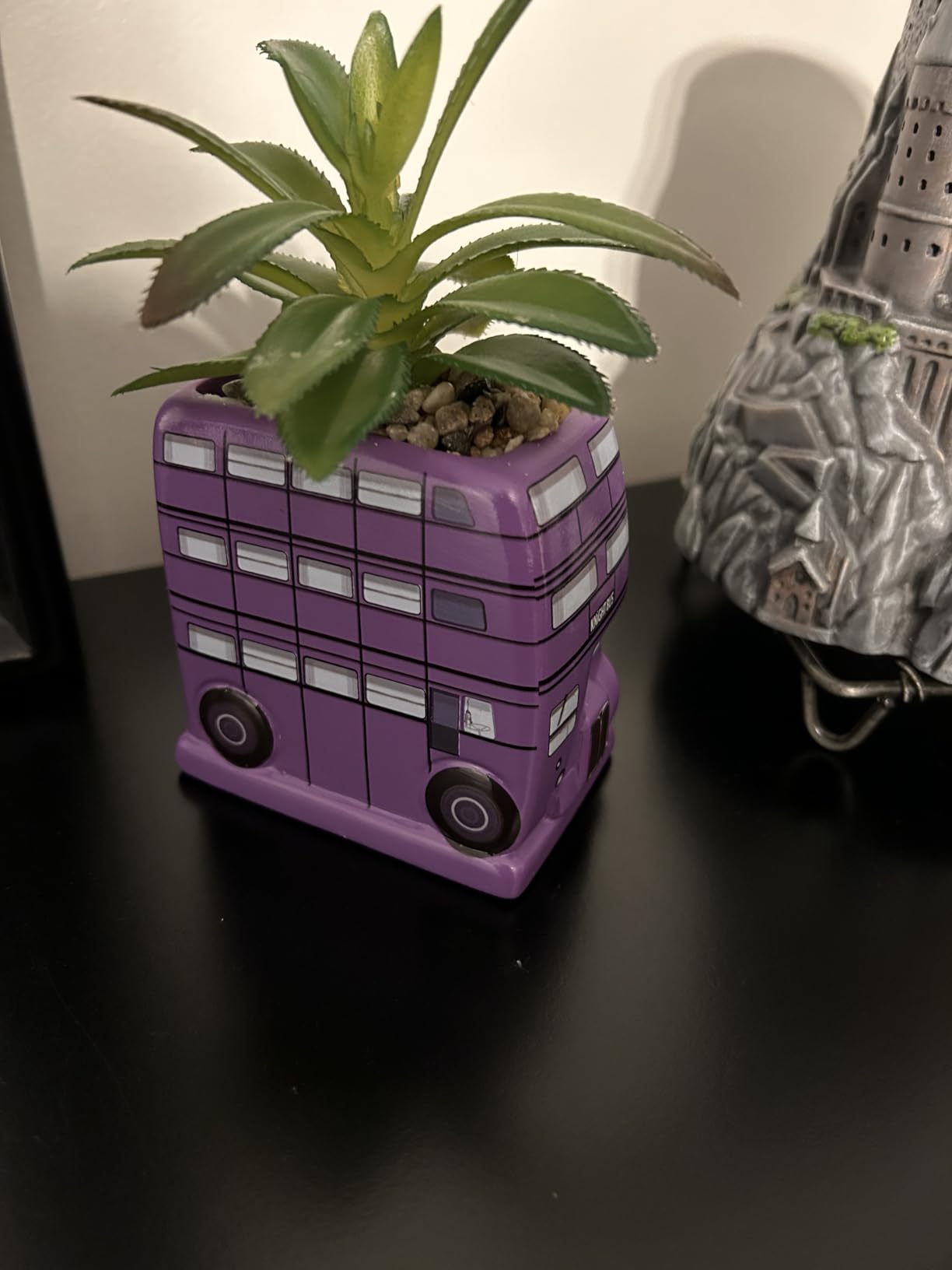 Silver Buffalo The Office Dunder Mifflin Paper Box Decorative Artificial Faux Greenery Plant in Ceramic customer photo 1
