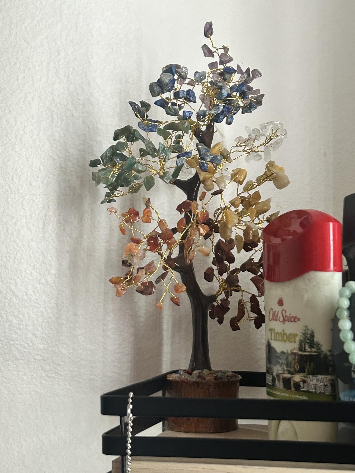 Chakra Tree of Life Birthday Gifts for Women - Handmade Healing Crystal Tree customer photo 2
