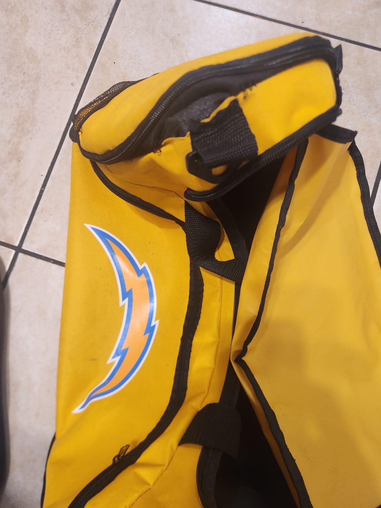 FOCO unisex-adult NFL Solid Big Logo Duffle Bag customer photo 1