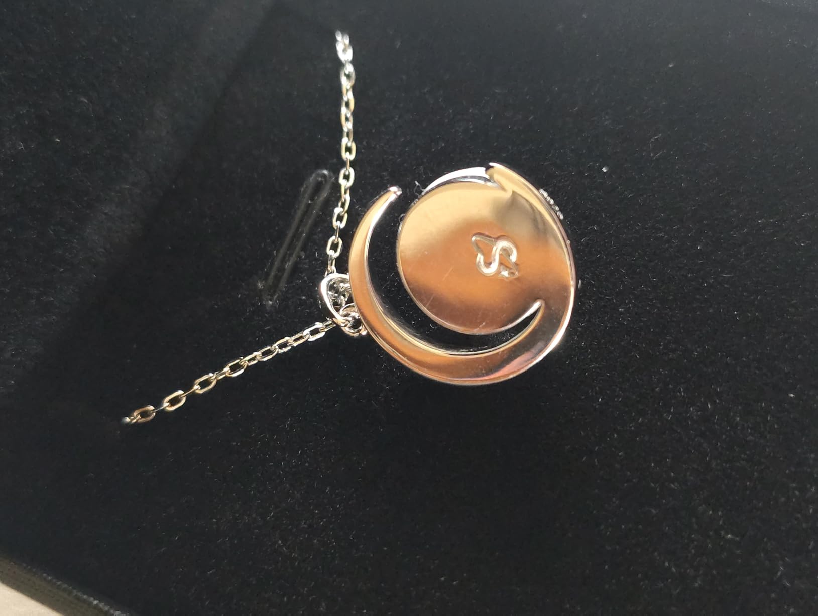 Space & Meteorite - Real Moon Rock Necklace (Authentic Certification From Lunar Meteorite NWA 11788) NASA Space Gifts for Men & Women, Astronomy customer photo 1
