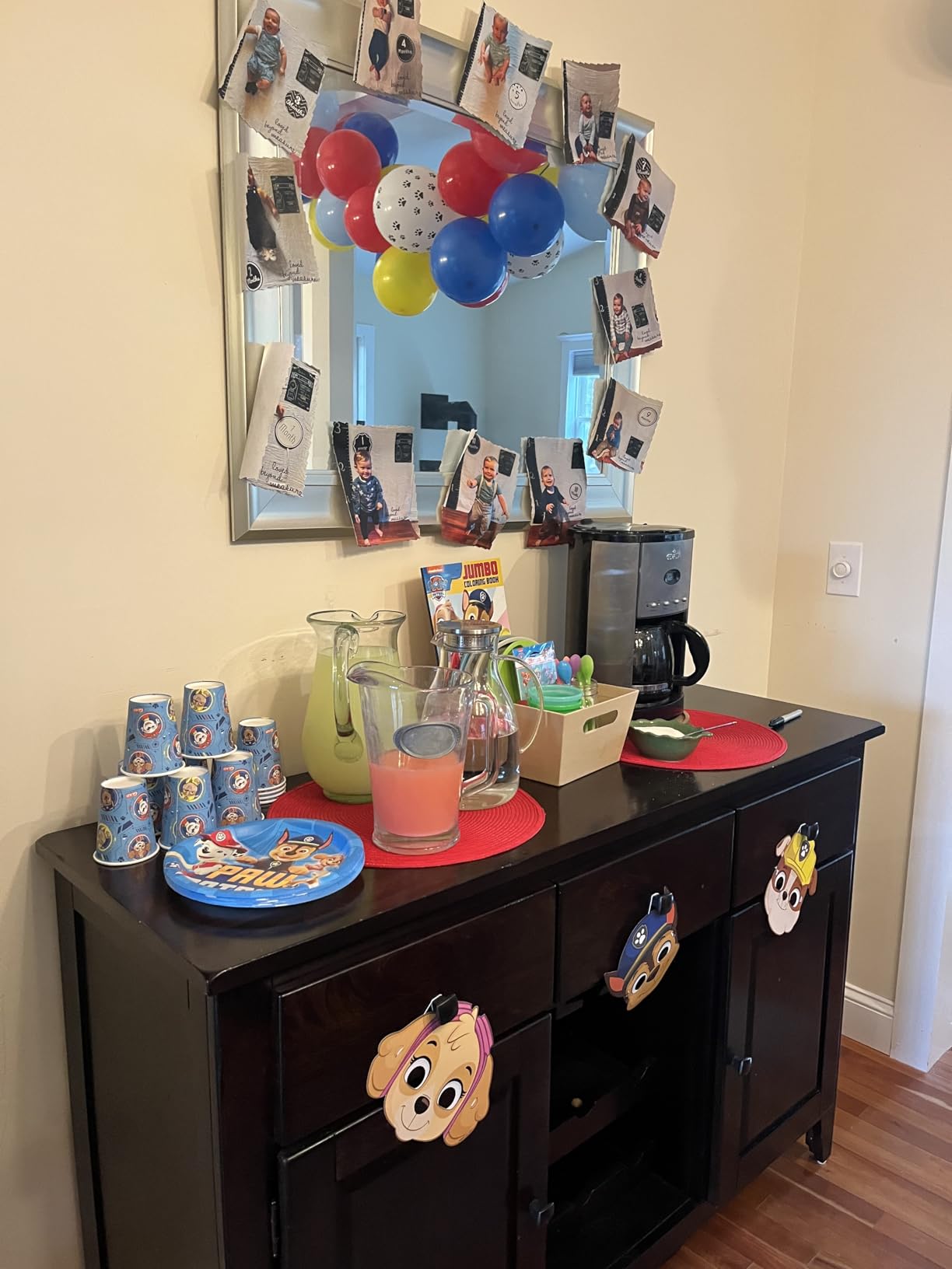 Paw Patrol Birthday Decorations & Party Supplies with Mask Party Favors | Officially Licensed, 16 Plates and Napkins, Banner, Tablecloth, Forks, Mask Party Favor Set for Kids customer photo 2