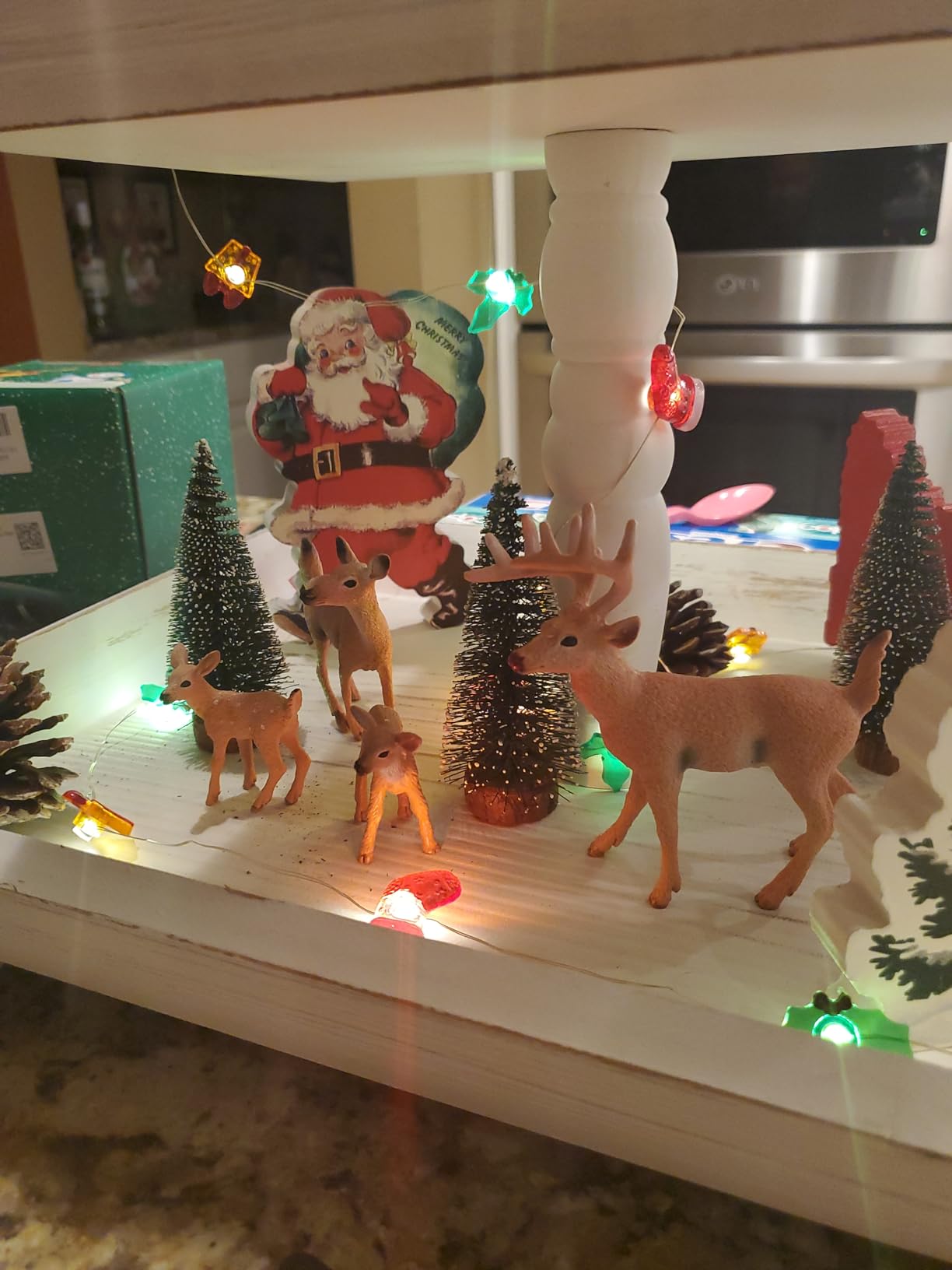 Gemini&Genius Realistic Antelopes Animal Toys, Forest Animals Deer Toys | Miniature Decorations, Landscape Scenes, Cake Toppers, Gifts and Toys for Kids customer photo 1