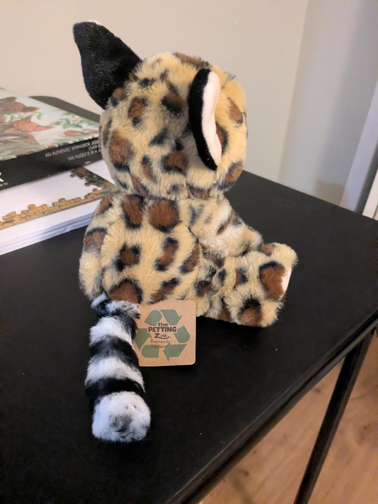 The Petting Zoo Ocelot Stuffed Animal Plushie, Wild Onez, Kids Gifts, 9 in customer photo 2