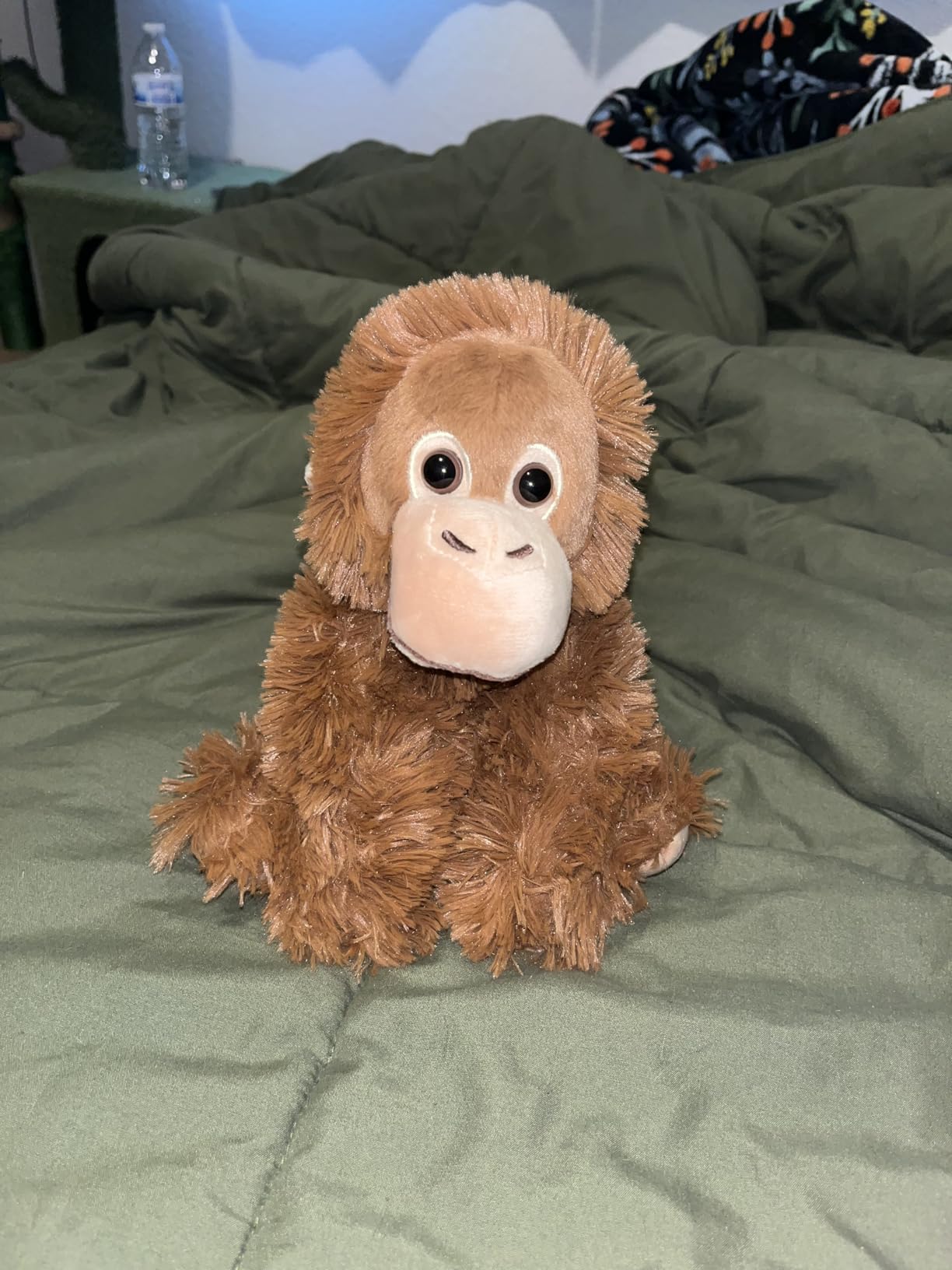 The Petting Zoo Female Orangutan Stuffed Animal Plushie, Wild Onez, 9 in | Female Orangutan Realistic Wildlife Animals by Zoologee. Great Toys for Girls and Boys. Plush Gifts for Kids customer photo 1