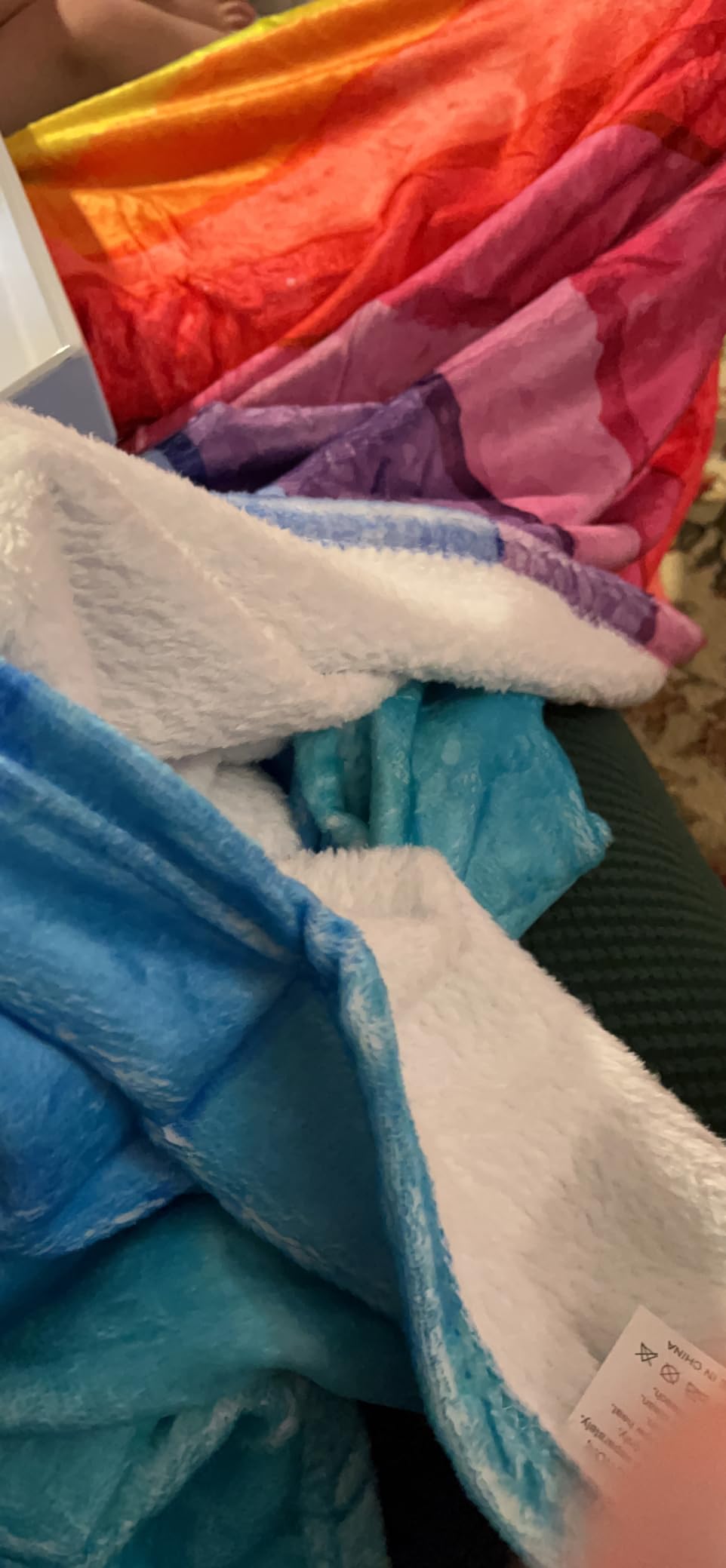 Levens Peacock Feathers Blanket Gifts for Girls Women Men 50