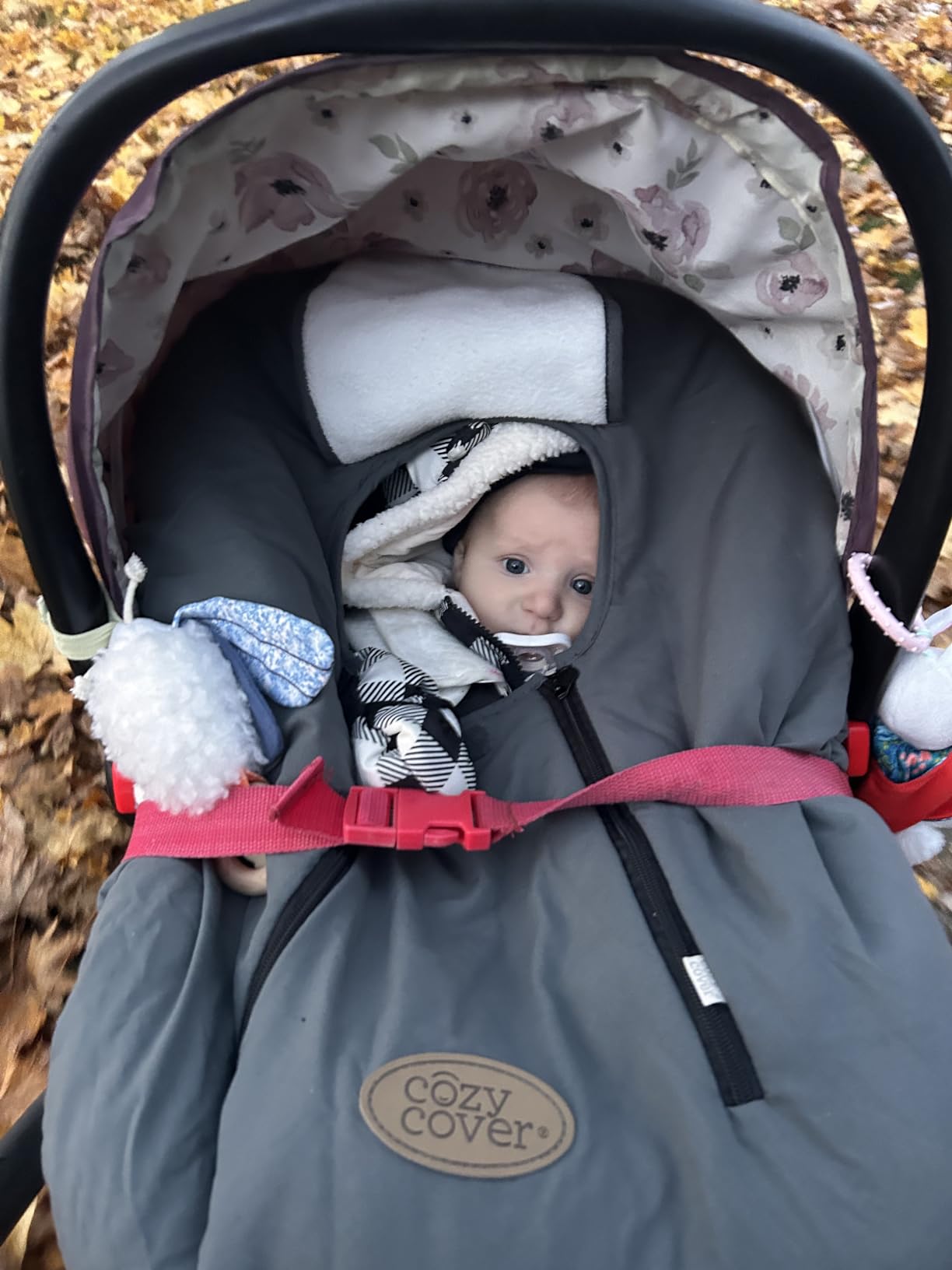 Manhattan Toy Folklore Plush Luna Moth Soft Tactile Baby Travel Toy with Crinkle Fabric Wings, Baby Mirror and Wooden Teether Ring customer photo 1