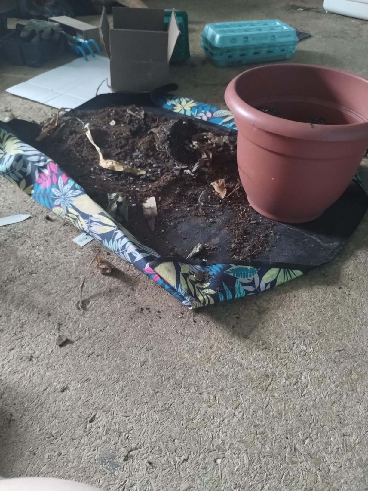 Repotting Mat for Plant Transplanting and Mess Control 29.5