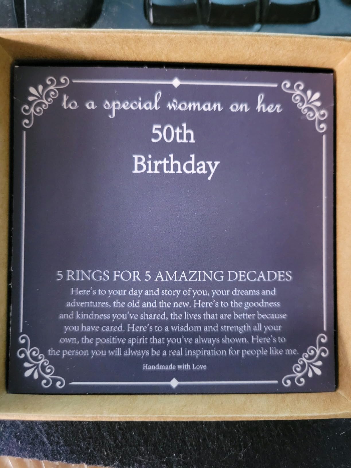 IEFLIFE Birthday Gifts for Women - 40/50/60/70/80/90th Birthday Necklace | Sterling Silver Chain, Heartfelt Message Card & Jewelry Gift Set customer photo 1