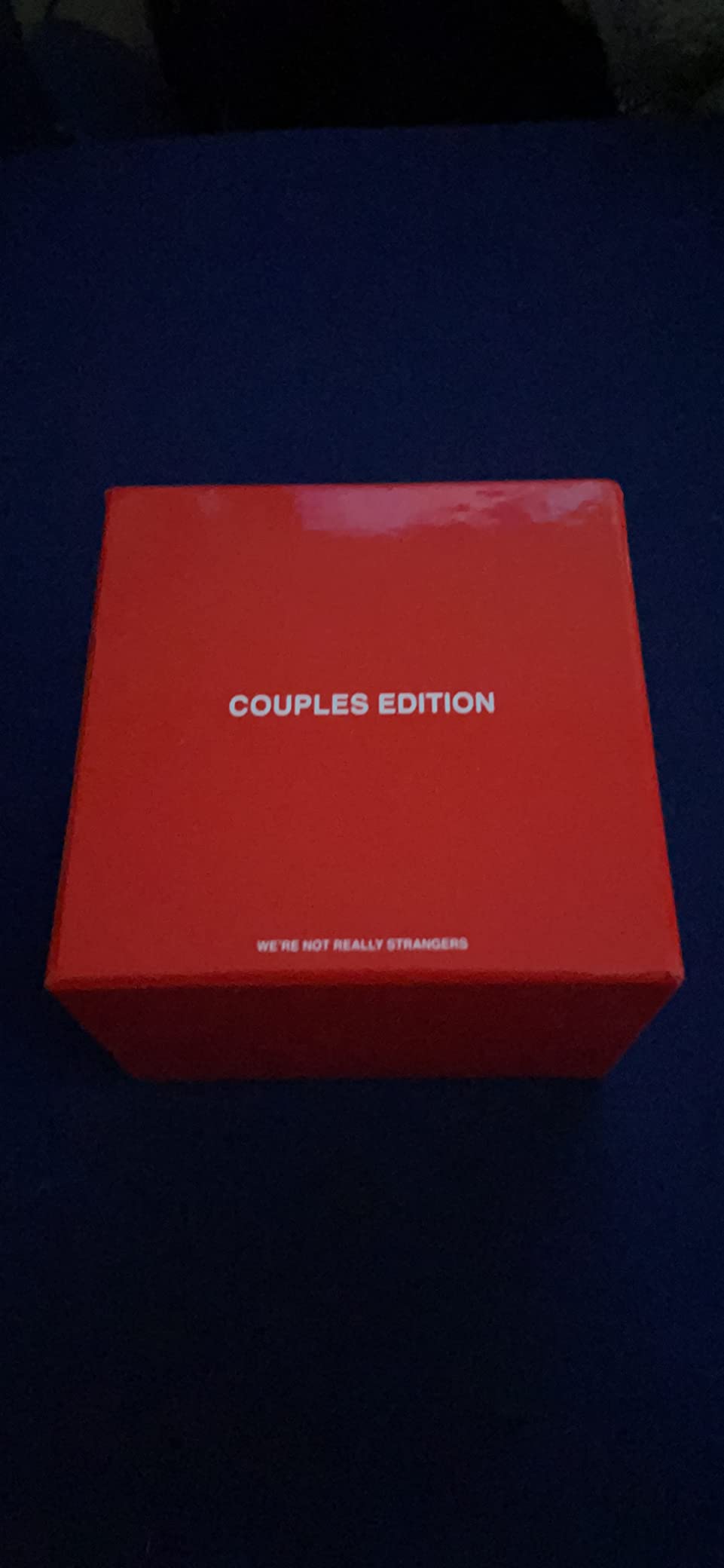 WE'RE NOT REALLY STRANGERS Couples Edition Card Game - 150 Conversation Cards for Couples - 2 Player Game for Memorable Date Nights & Game Nights, Ages 15+, 2 Players customer photo 2