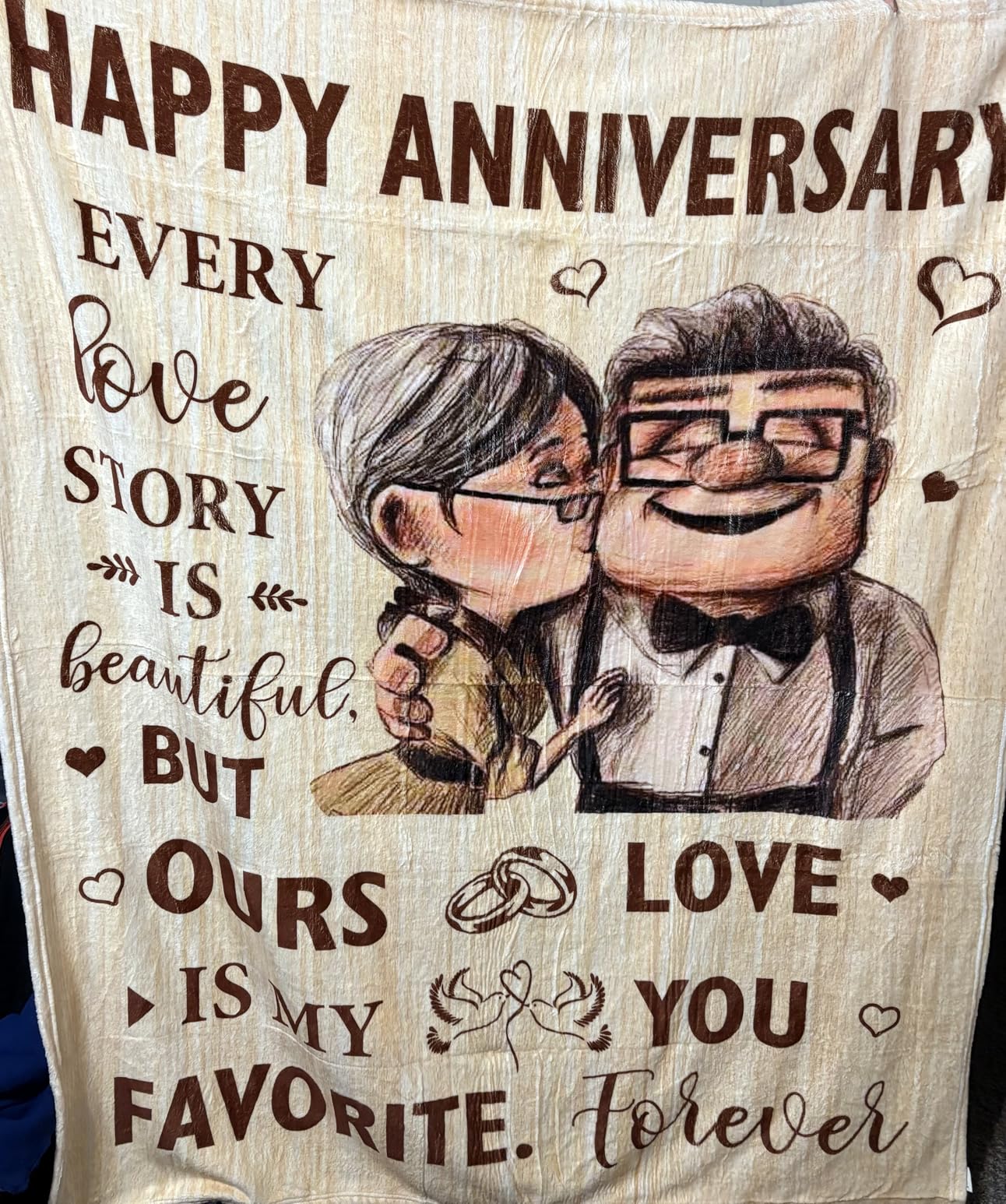 20th Anniversary Wedding Blanket Gifts for Couple Him Her Wife Husband, 20 Year Anniversary Wedding Gifts for Men Women, 20th Anniversary Decorations, 20 Years of Marriage Blanket 60