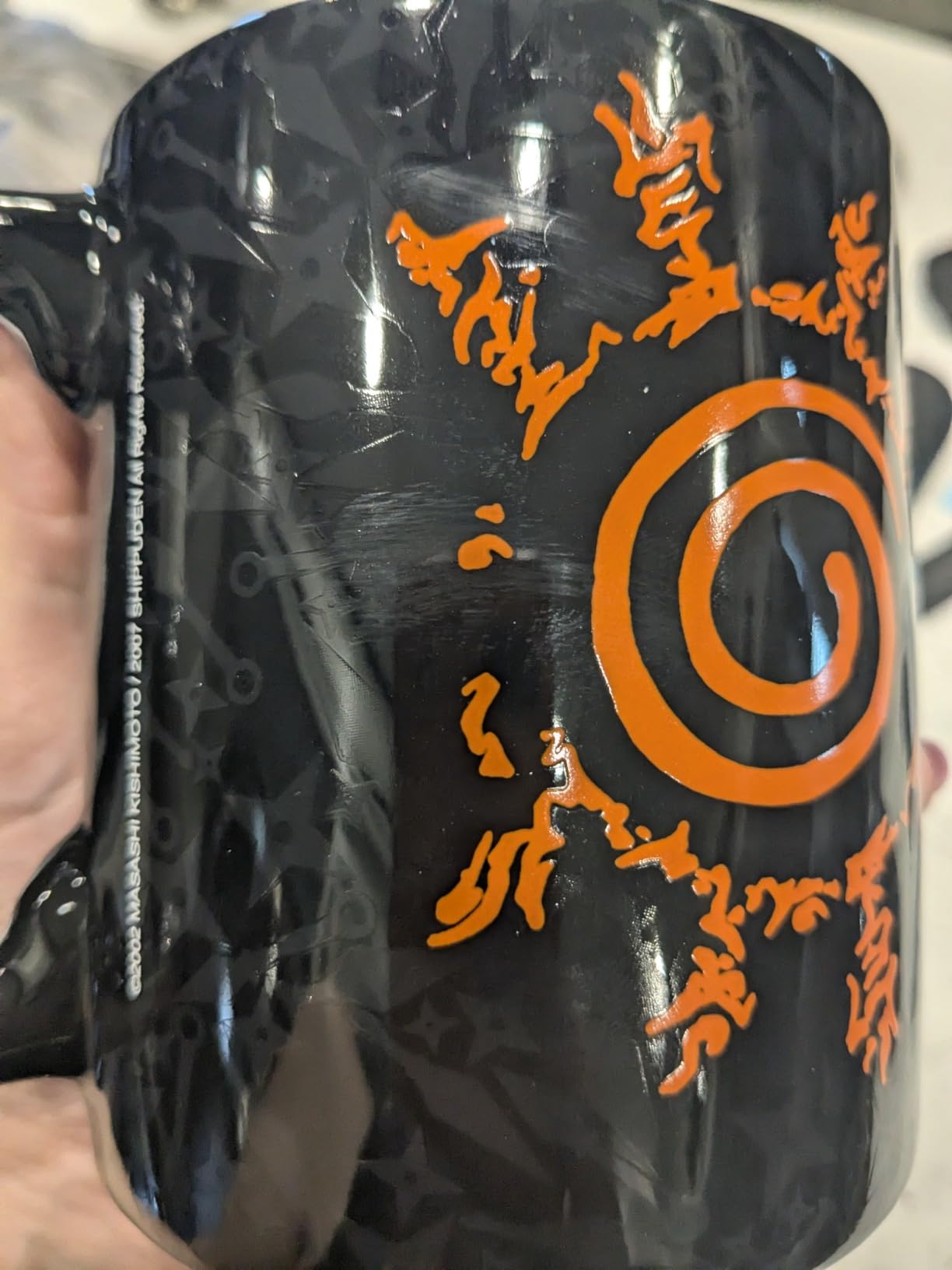 ABYSTYLE Naruto Shippuden 3D Kunai Ceramic Coffee Tea Mug Anime Manga Drinkware Home Kitchen Essential Gift Naruto Mug Anime Coffee Mug Naruto Merch Collectible Cup customer photo 1