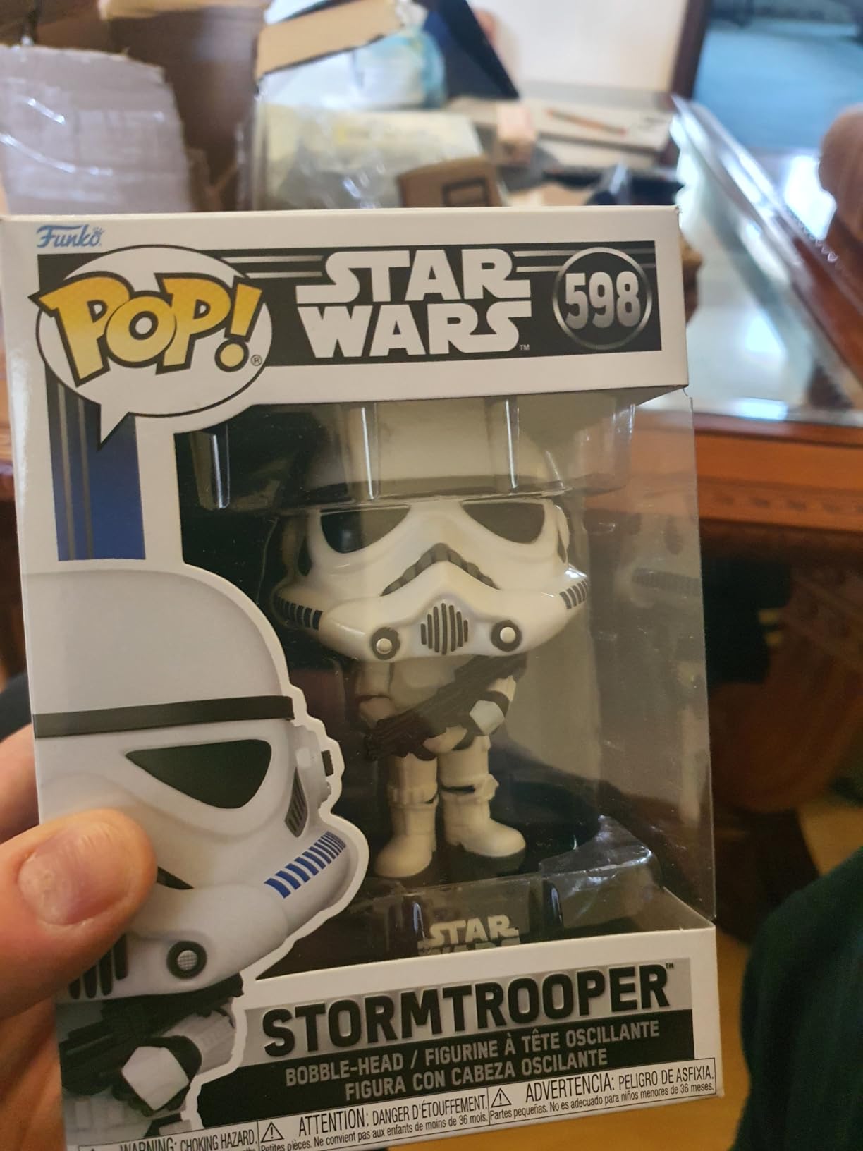 Funko POP! Star Wars: Darth Vader | Official Sci-Fi Merch - Collectable Vinyl Figurine for Shelf Display - Birthday Gift Idea for Fans and Collectors customer photo 1