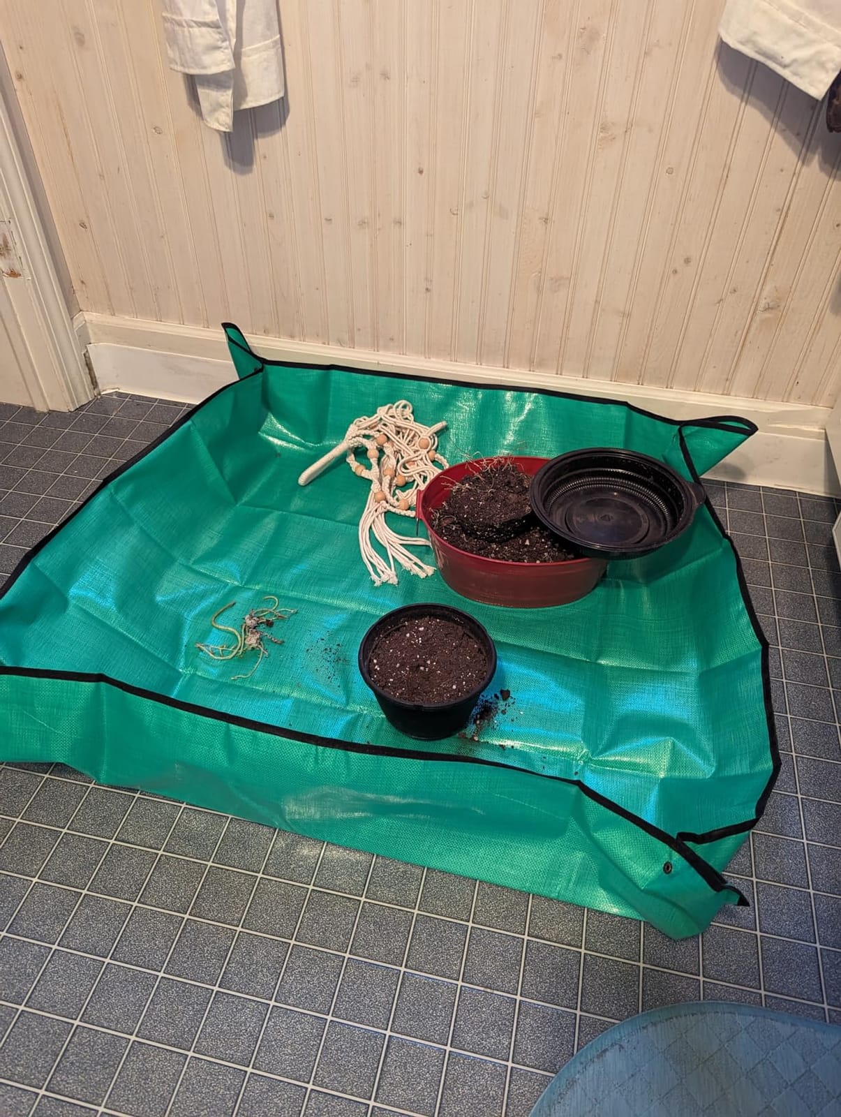 HNXTYAOB Repotting Mat for Indoor Plant Transplanting and Mess Control 27