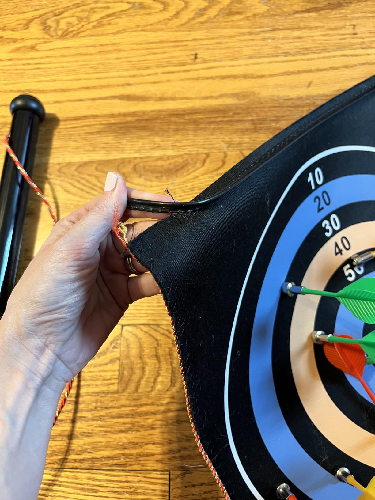 Gitus Magnetic Dart Board Indoor Outdoor Games for Kids with 12 Darts, Gifts for Teenage Boys Teen Boy Gift Ideas Gifts for Boys 8 9 10 11 12 13 14 Years Old Game Room Decor customer photo 1