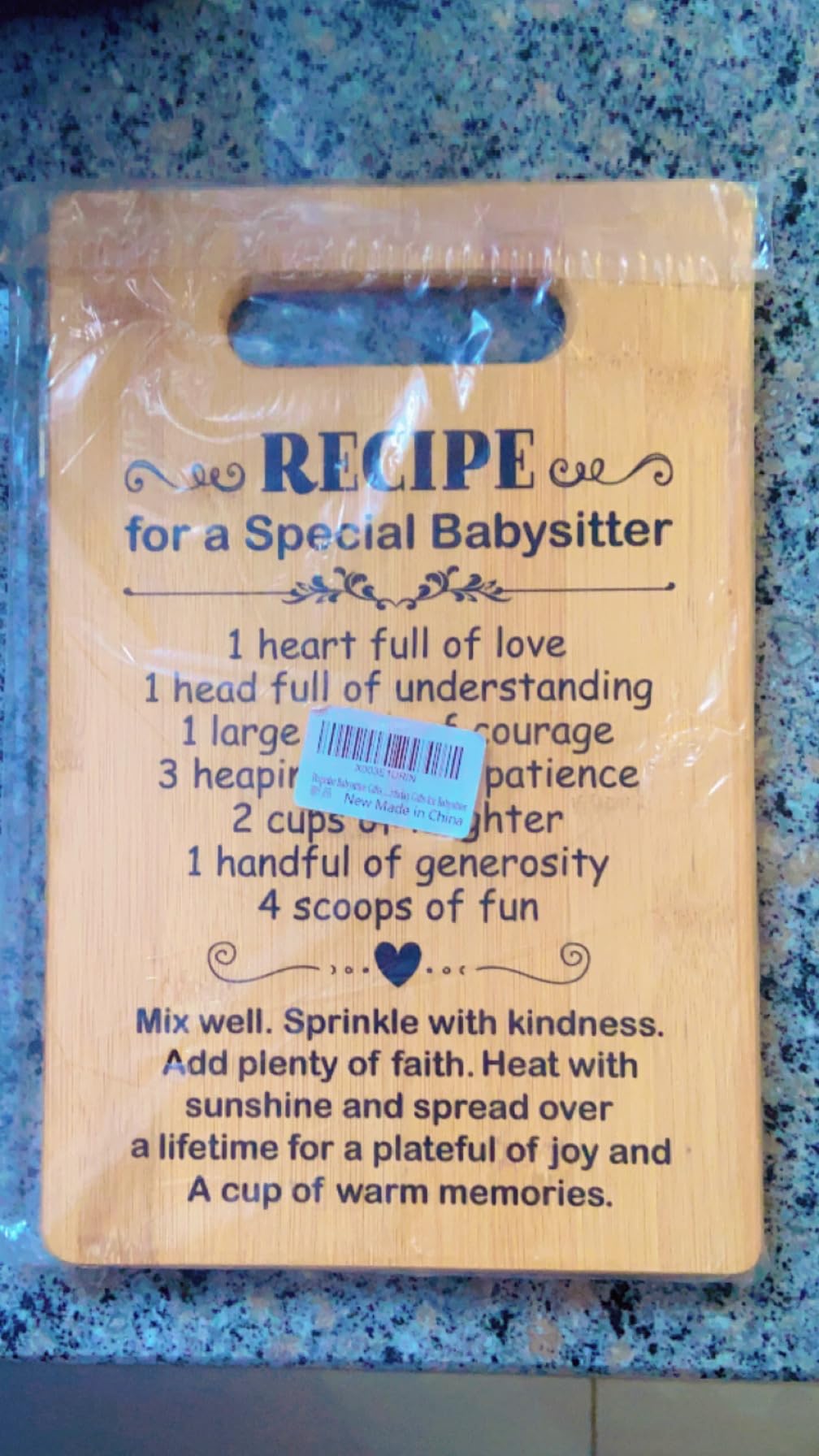 Popular Birthday Cutting Board Gift for Auntie - Cute Aunt Gifts from Niece Nephew customer photo 1