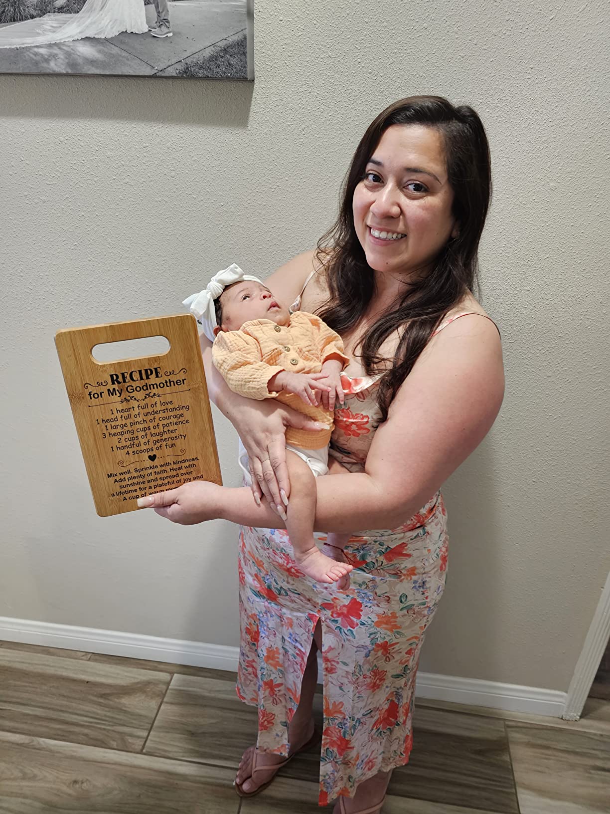 Popular Birthday Cutting Board Gift for Auntie - Cute Aunt Gifts from Niece Nephew customer photo 2
