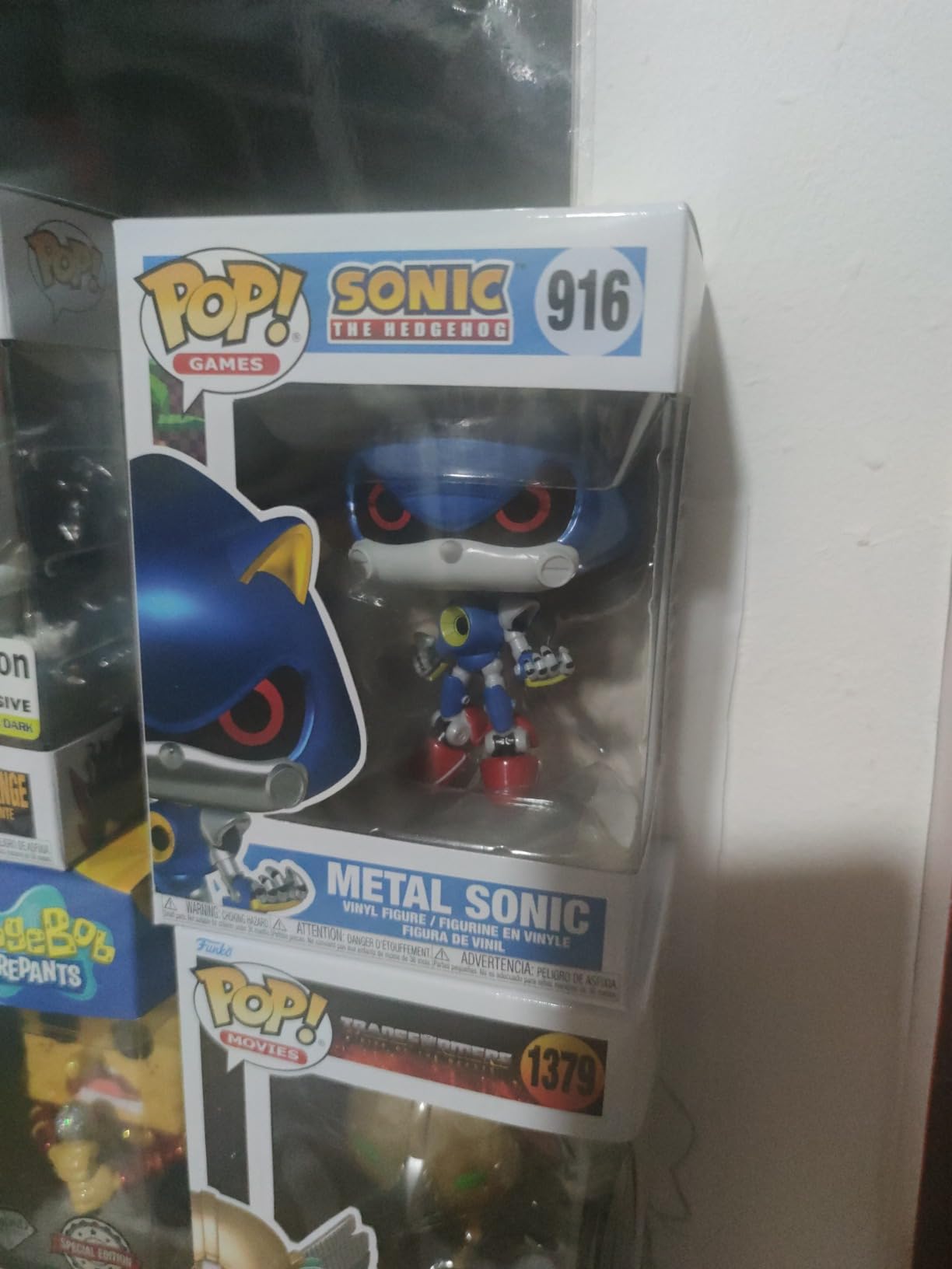 POP! Games: Sonic the Hedgehog - Metal Sonic | Official Video Games Merch - Collectable Vinyl Figurine for Shelf Display - Birthday Gift Idea for Fans and Collectors customer photo 1