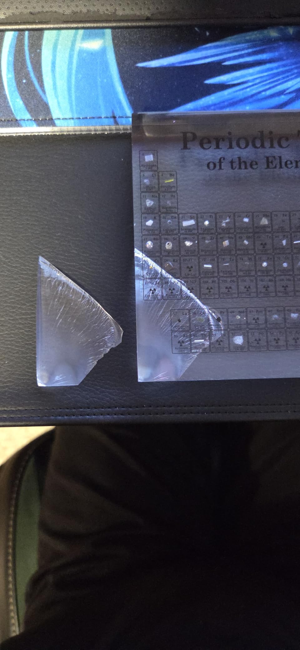 Periodic Table with Real Elements Inside - 83 Kinds of Real Elements & Acrylic Display Stand, for Science Lovers, Students Chemistry Chart Tools, Gifts and Crafts Decoration (5.9