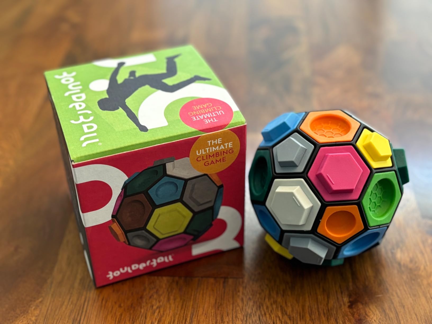 3D Climbing Ball I World Novelty I Concentration, Creativity & Dexterity I Puzzle Ball Toy I Bouldering Gift I Portable Climbing Game customer photo 2
