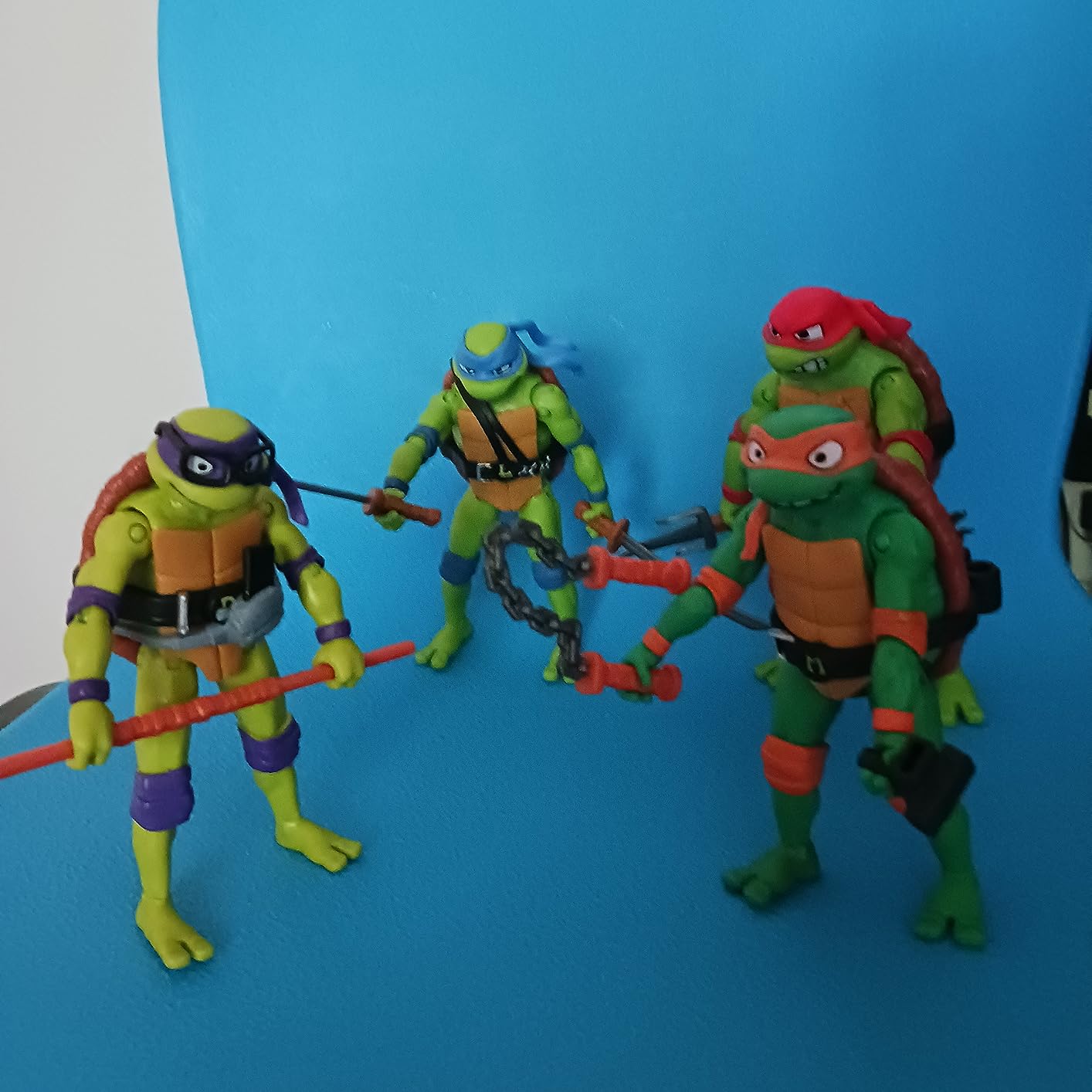 Teenage Mutant Ninja Turtles: Mutant Mayhem Basic Figure Turtle 4-Pack Bundle by Playmates Toys customer photo 1