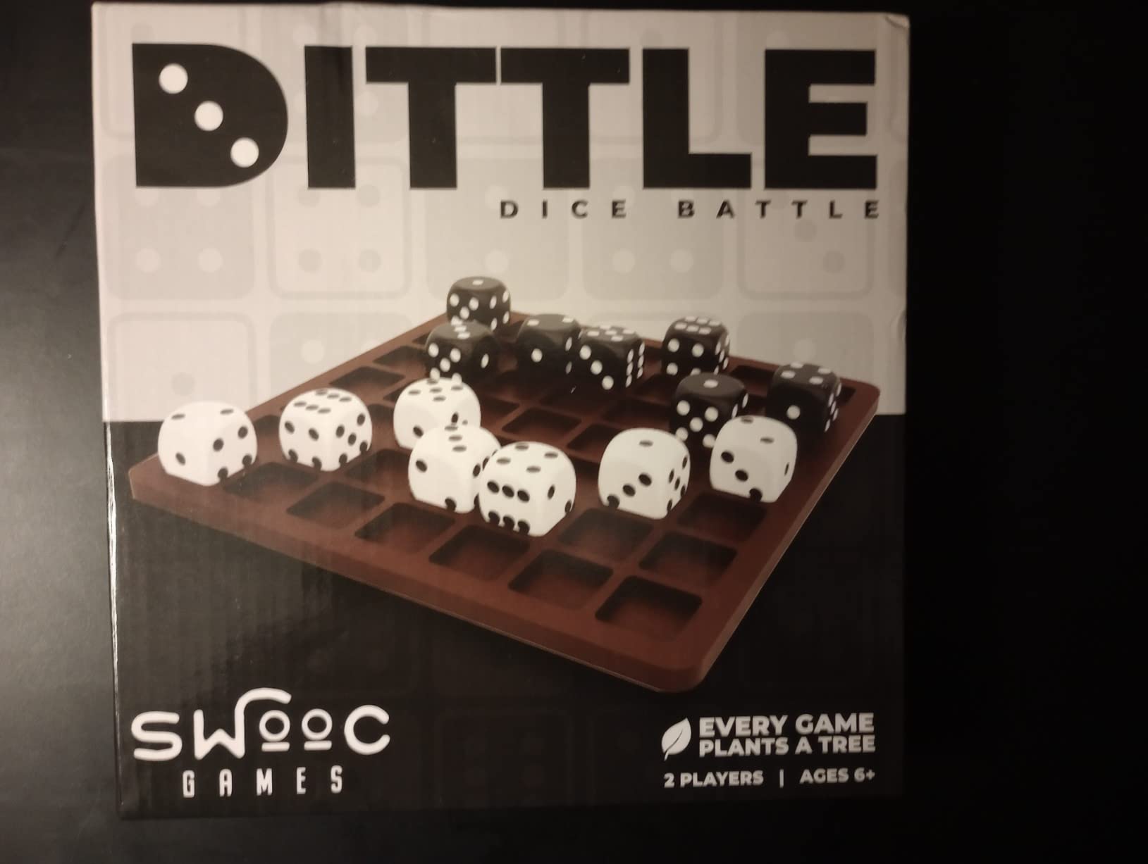 Dittle Dice Battle | 2 Player Dice Games for Adults | Adult Board Games for 2 Players | Best Two Player Game for Adults | Two Person Wooden Coffee Table Fun | Bar Game for Adult Indoor Tabletop customer photo 1