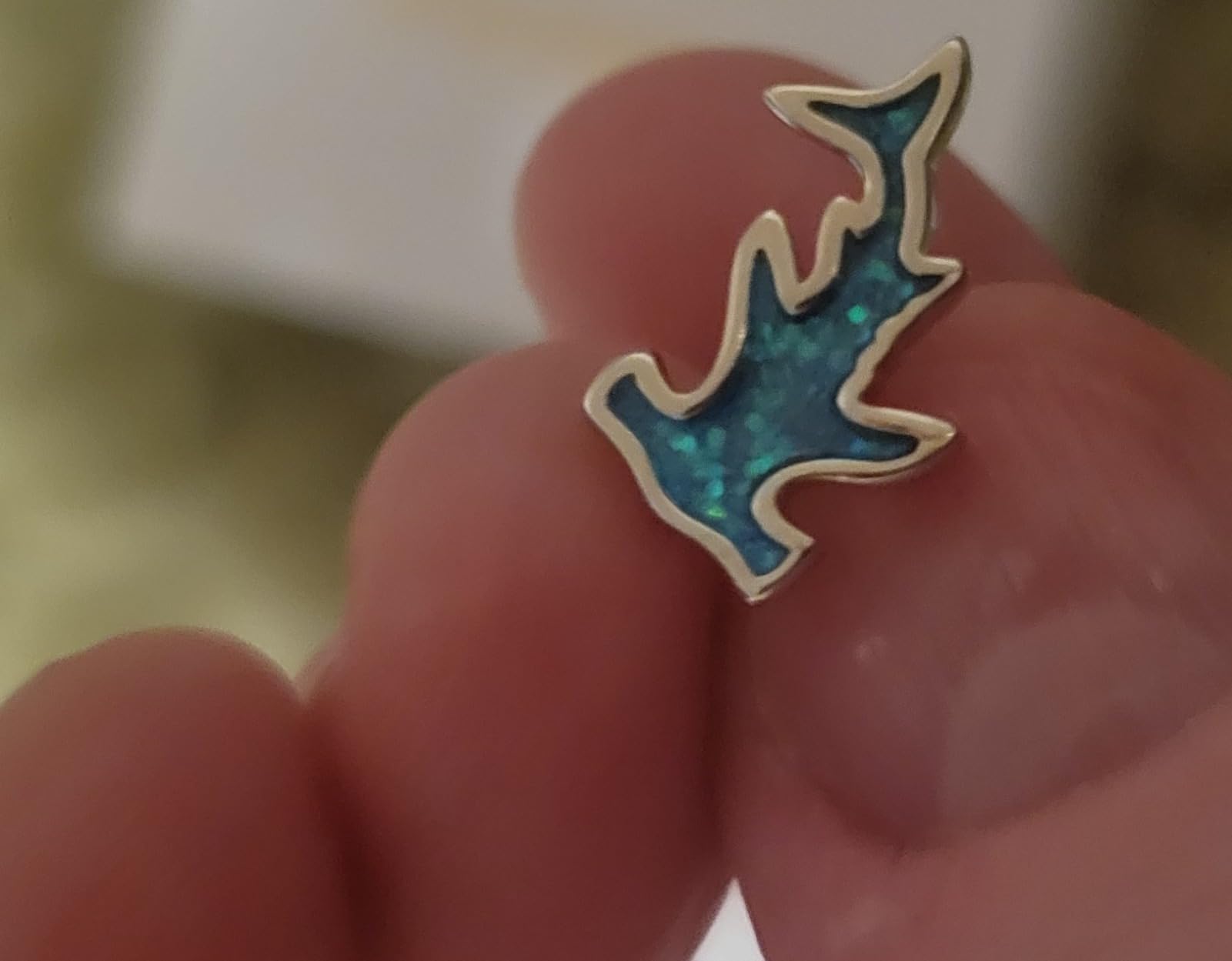 Shark Week Hammerhead Shark Earrings 925 Sterling Silver Ocean Gift customer photo 1