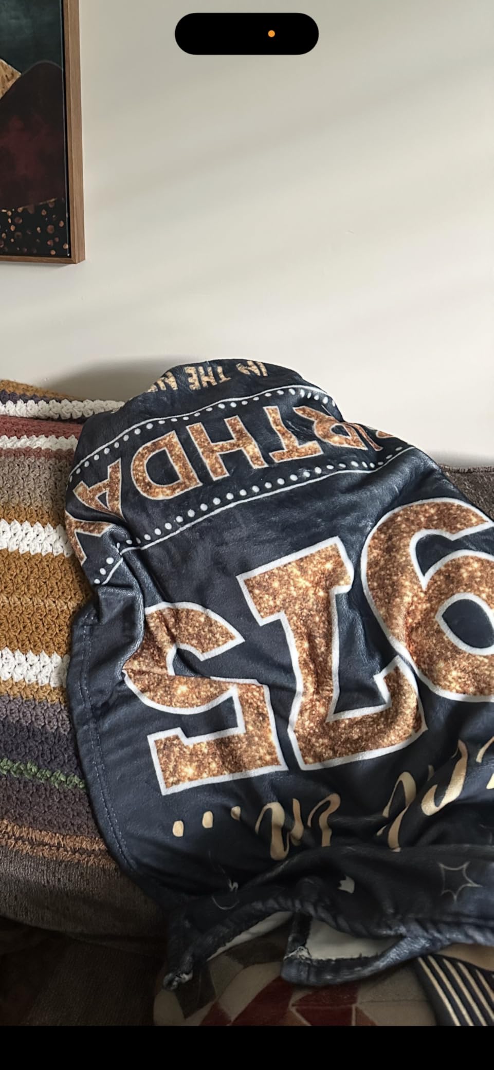 Birthday Gifts for 100 Year Old Woman, 100th Birthday Gifts for Women Men, 100th Birthday Gift Ideas Throw Blanket 60x50 Inch, Happy 100th Birthday Decorations for Women Men, 1926 Birthday Gifts customer photo 1