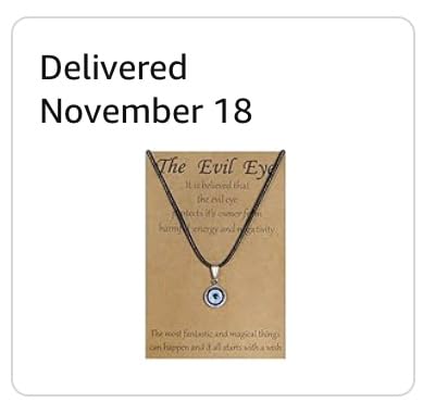 VIBILIA Evil Eye Necklace Lucky Necklaces Jewelry Gifts for Men Women | VIBILIA Evil Eye Necklace Turkish Blue Eye Protection Lucky Necklaces Jewelry Gifts for Men Women customer photo 1