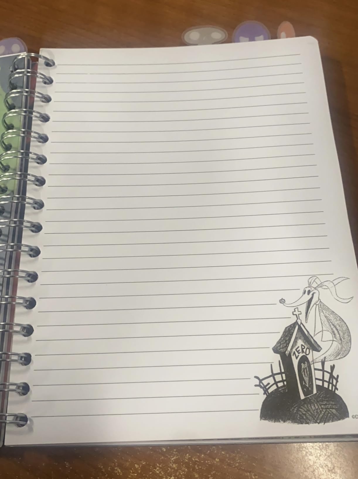 Disney Alice in Wonderland Cheshire Cat Tab Journal Spiral Notebook Notepad customer photo 1