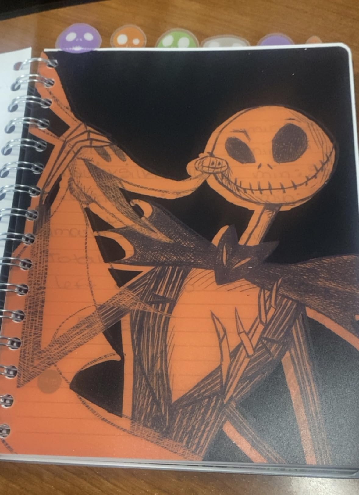 Disney Alice in Wonderland Cheshire Cat Tab Journal Spiral Notebook Notepad customer photo 2
