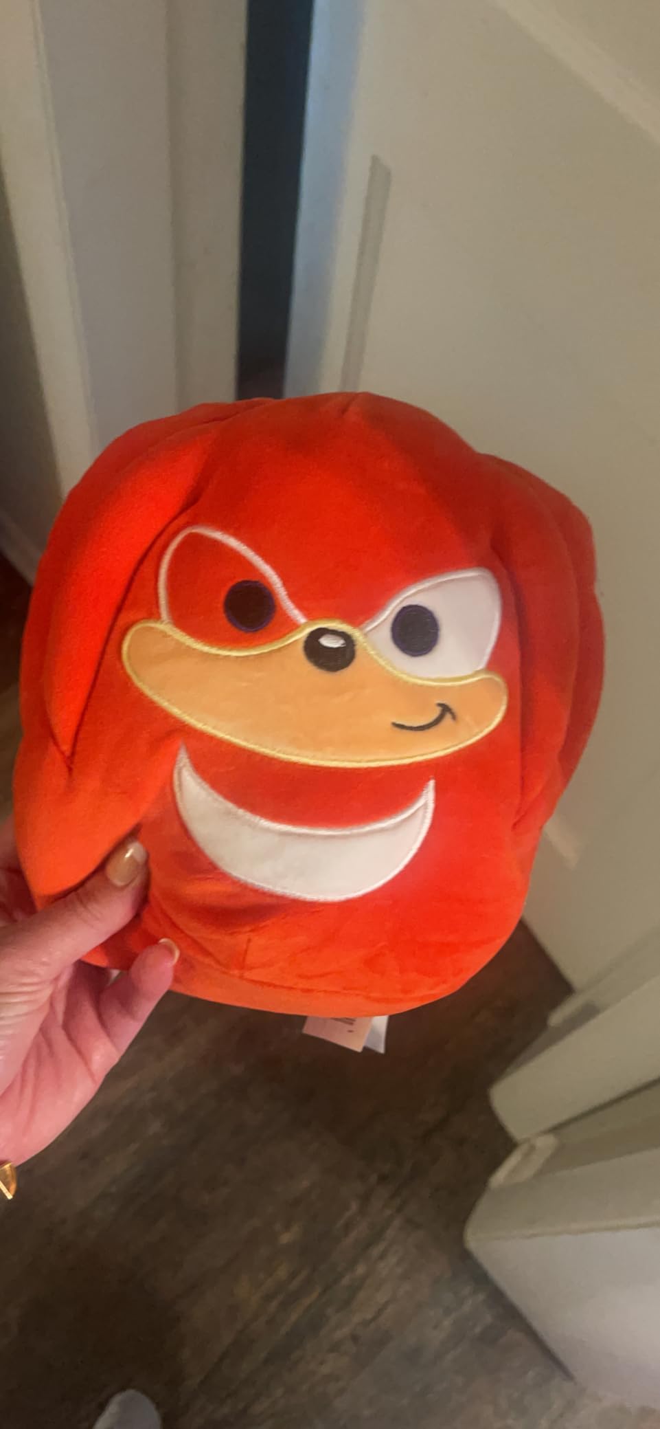Squishmallows 8-Inch Knuckles Sonic Jazwares Plush | Soft Squishy Collectible Sonic the Hedgehog Stuffed Animal Toy Gift for Kids, Boys, & Girls customer photo 2