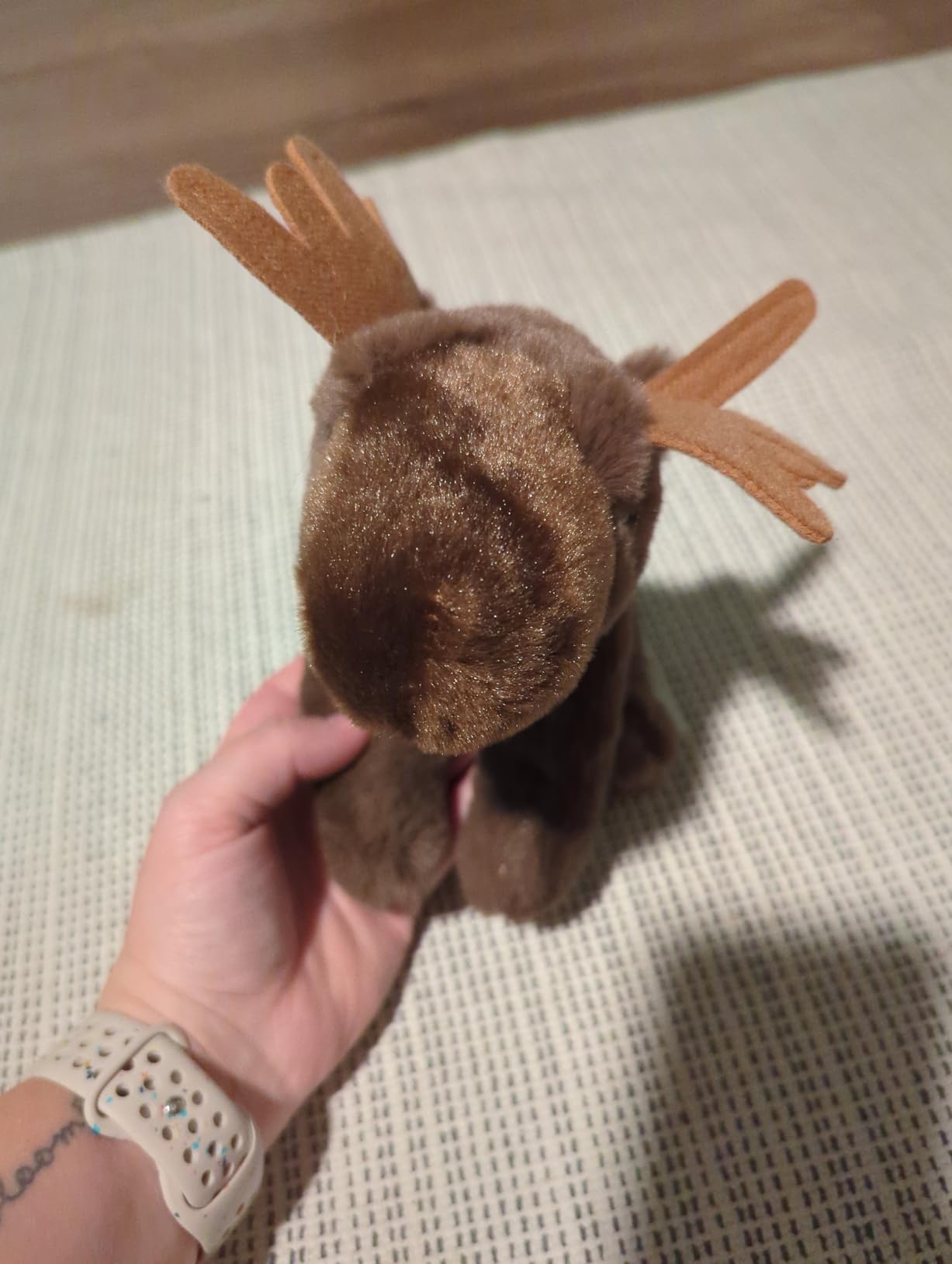 The Petting Zoo Owl Stuffed Animal Plushie, Babiez, Kids Gifts, 6 in customer photo 2