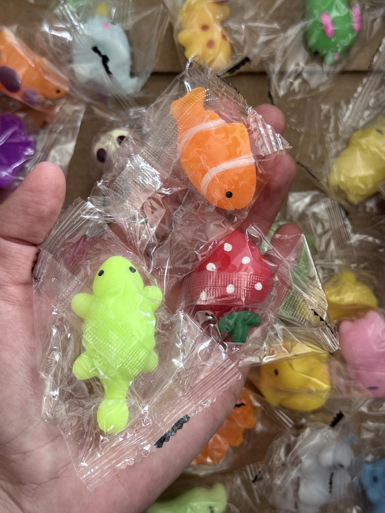 nobasco Squishies, 32 Pack Mochi Squishy Toys - Kawaii Cat Squishys Slow Rising Animals - Party Favors, Goodie Bag, Birthday Gifts, Mini Squishies Stress Reliever Toy customer photo 2