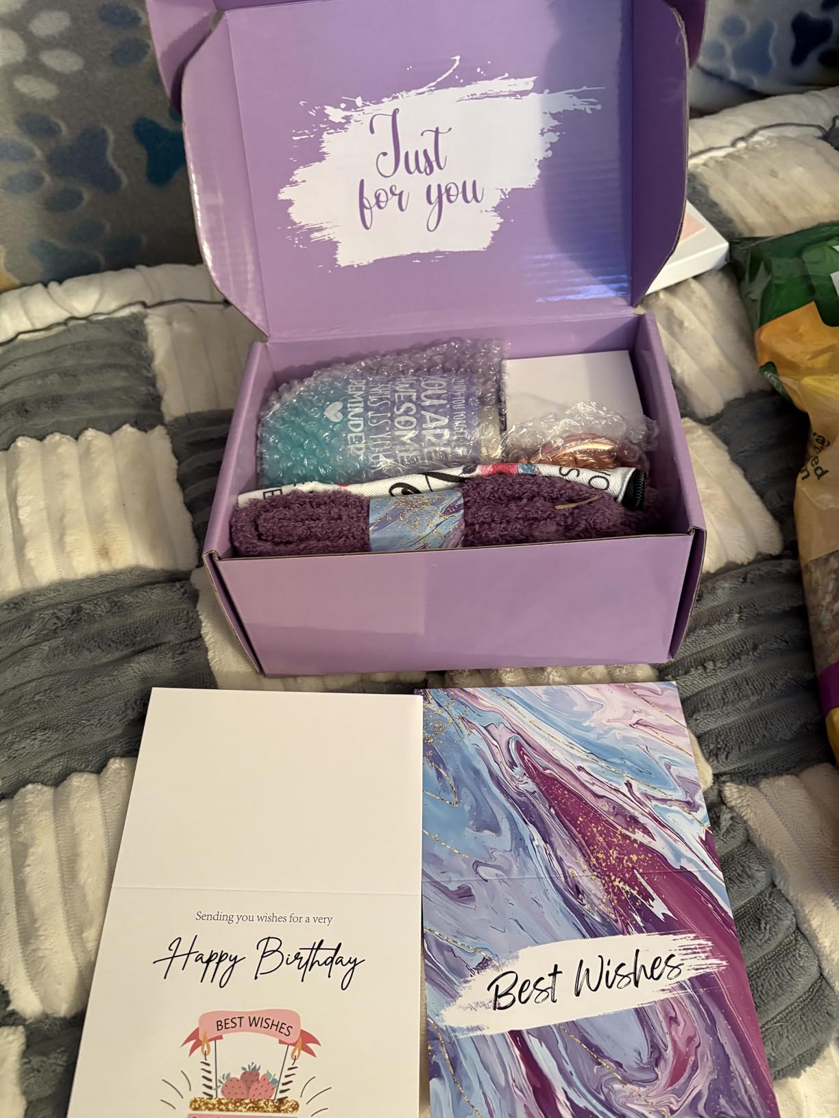 Sister Birthday Gifts, Sisters Gifts from Sister, 9PCS Unique Gift for Sisters Gift Baskets Ideas for Christmas, Birthday, Mothers Day, Valentines Day customer photo 1