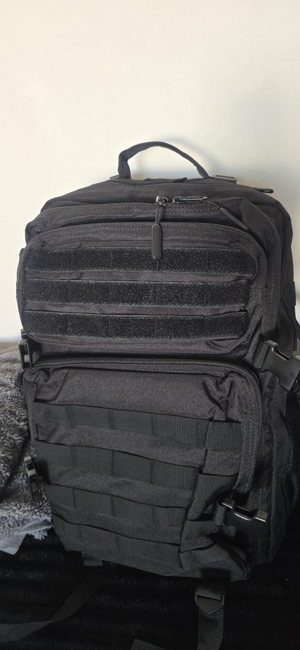 Military Tactical Backpack for Men and Women 45L Army 3 Days Assault Pack Bag Large Rucksack with Molle System Black customer photo 2