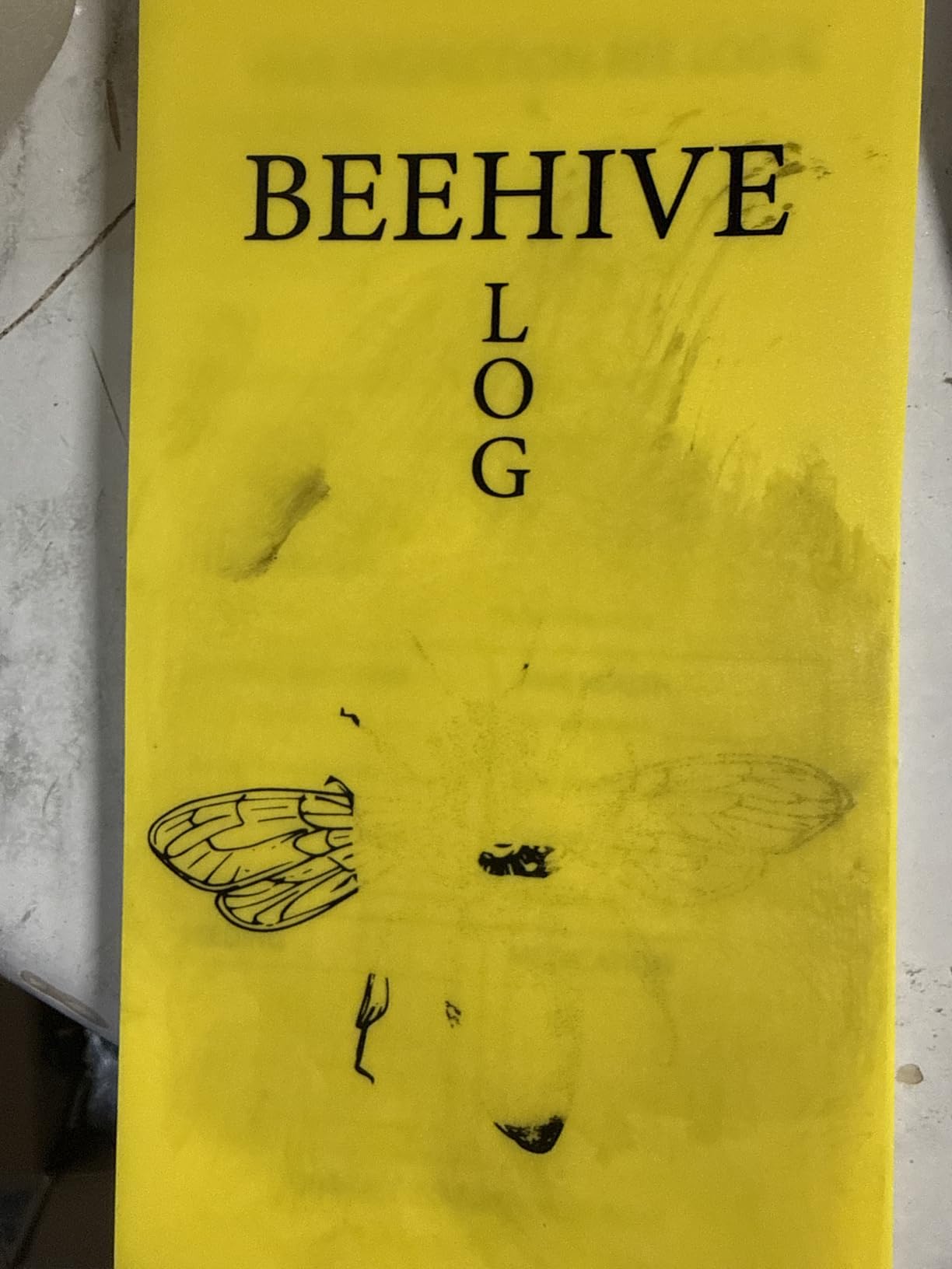 3 Pack Beekeeping Log Book Beekeepers Tracking Journal Beehive Log Waterproof Bee Hive Inspection Notebook Gift for Beekeepers Honey Bee Farming Tracker, 4 x 7.5 Inch customer photo 1