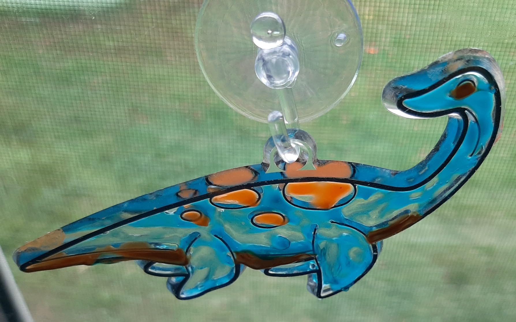 National Geographic Solar System Stained Glass Suncatcher Craft Kit | Glow-in-the-Dark Planets, Window Suncatchers, Hanging Mobile, Space Room Decor, Window Art, Creative Birthday Gift customer photo 2