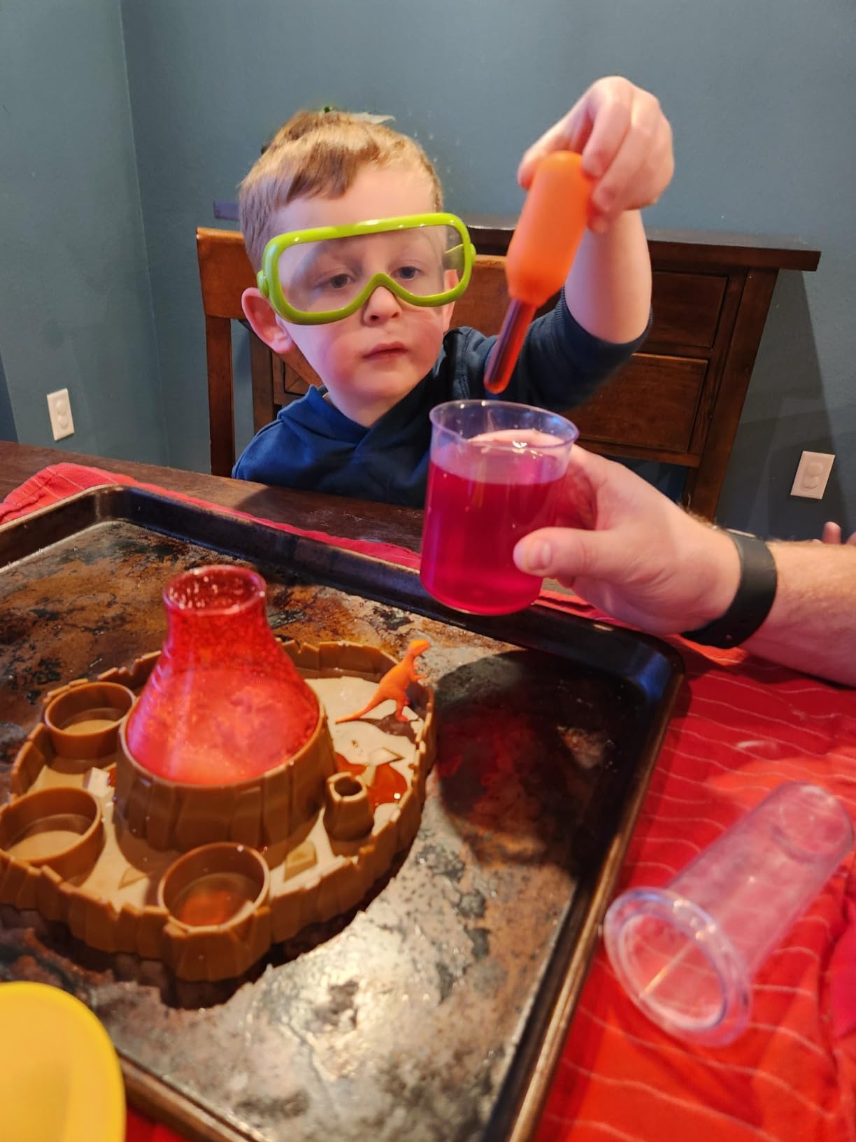 Learning Resources Fizzy Volcano - 13 Pieces, Ages 4+, Preschool Science Lab Kits, Experiments STEM Toys For Kids, Classroom Must Haves customer photo 2