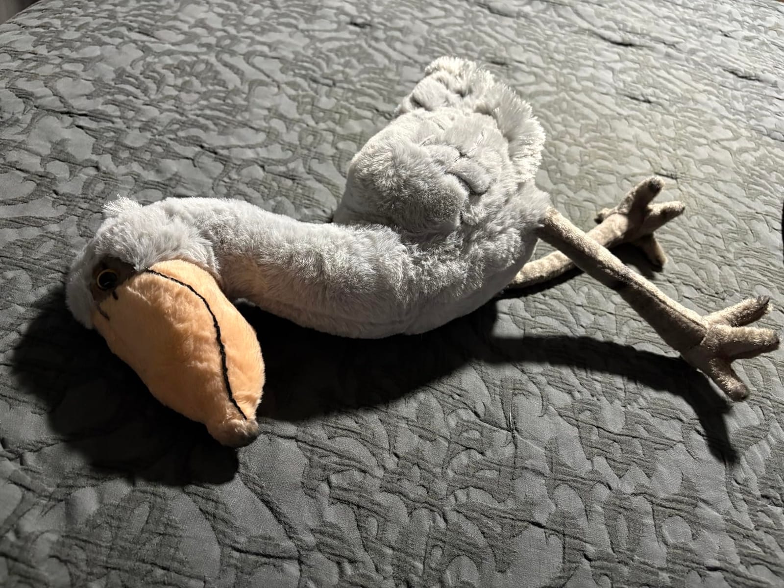 ZHONGXIN Dodo Plush Toy - Lifelike Brown Dodo Bird Stuffed Animal, 14inch Real Plushie Toy Home Decoration, Unique Plush Gift for Kids customer photo 2
