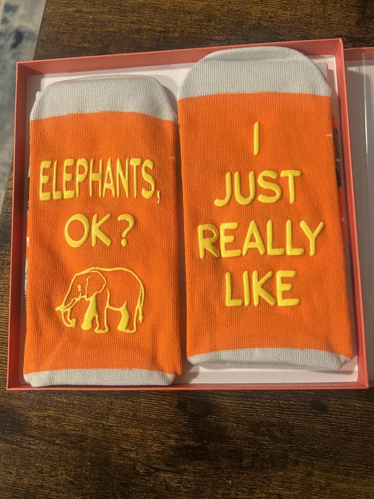 Funny Socks for Men Women - Dinosaur Monkey Octopus Raccoon Bee Penguin Lover Gifts customer photo 1