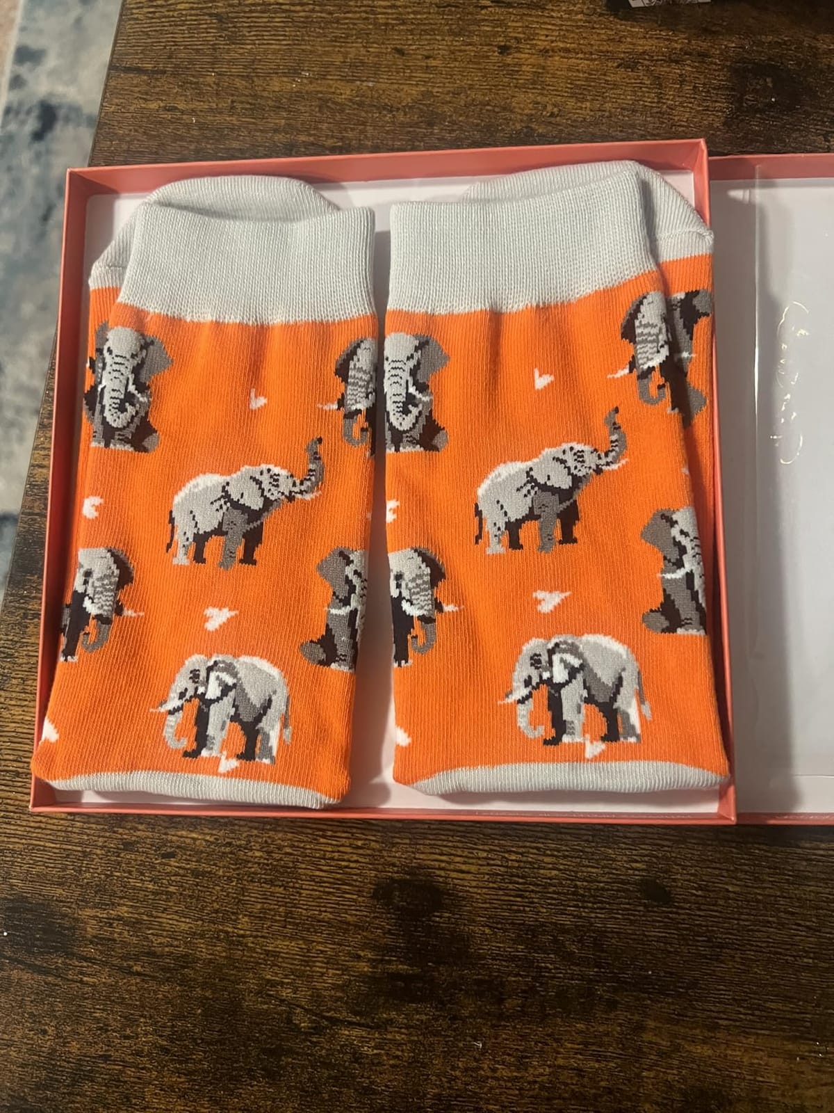Funny Socks for Men Women - Dinosaur Monkey Octopus Raccoon Bee Penguin Lover Gifts customer photo 2