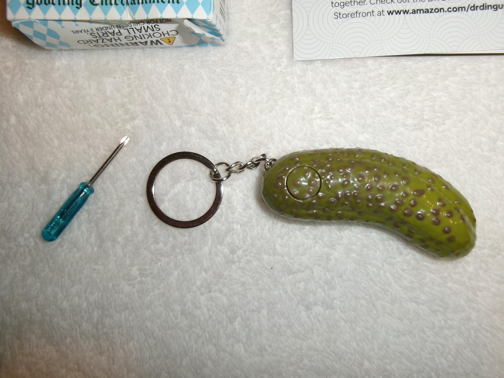 DR DINGUS Yodeling Pickle (5 Inch) Sings Dill-lightful Yodel Song customer photo 1