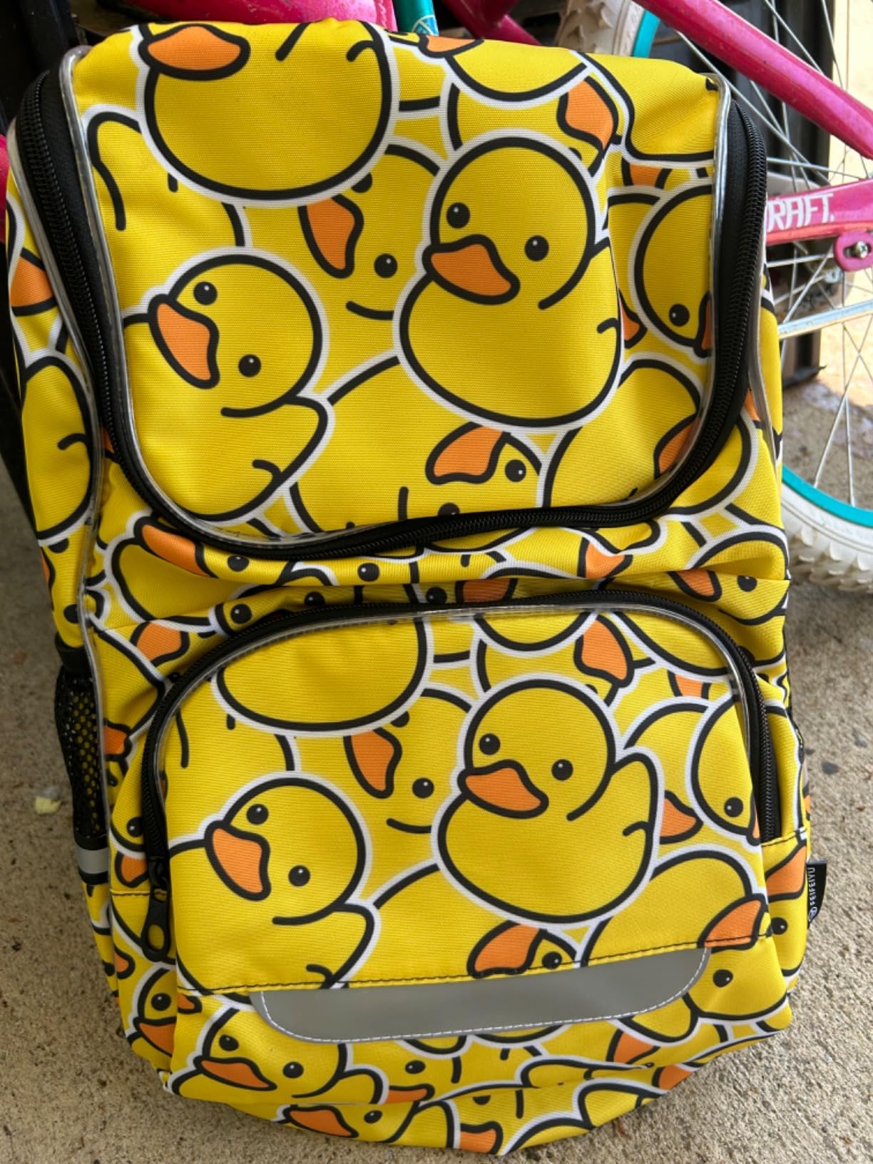 Cartoon Otter Backpack Large Capacity Student Book Bag for Kids Teenagers, Backpack for Girl and Boy with Night Reflective Strip Safety, Kid's Cartoon School Bag customer photo 2